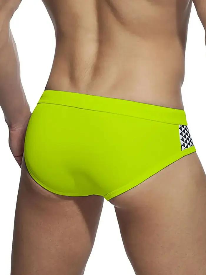 Maillot de bain push-up homme sexy avec coussinets amovibles - Slip de surf