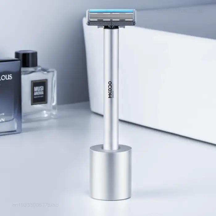Youpin-Rasoir automatique intégré pour hommes, couteau à choc intelligent, rasage inductif, étanche