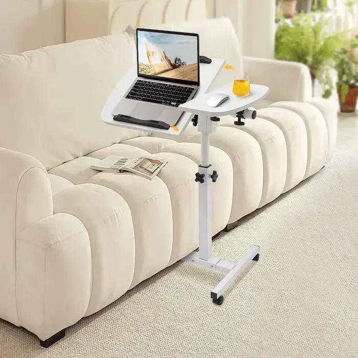 Angle & recommande-Table roulante réglable pour ordinateur portable, support pour ordinateur portabl