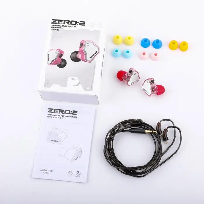 7Hz x Crinacle Zero:2 mis à jour 10mm pilote dynamique IEM filaire écouteurs écouteurs de jeu avec c