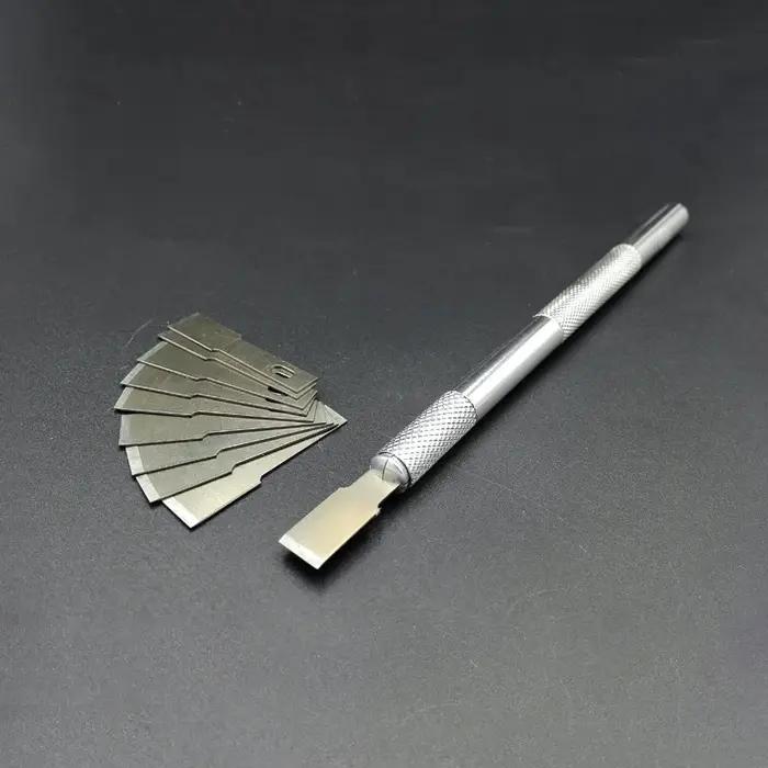 SAYTL-Kit d'outils de réparation d'écran de téléphone portable, pelle en caoutchouc, couteau à colle