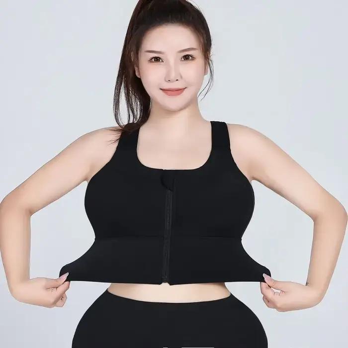 Soutien-gorge sport femme Cloud Hide gros seins - Impact fort fitness yoga grande taille