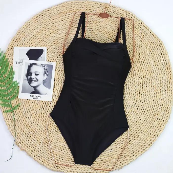 Maillot de bain une pièce, sexy, push-up, bikini, pour femmes, monokini, grande taille, pour la plag