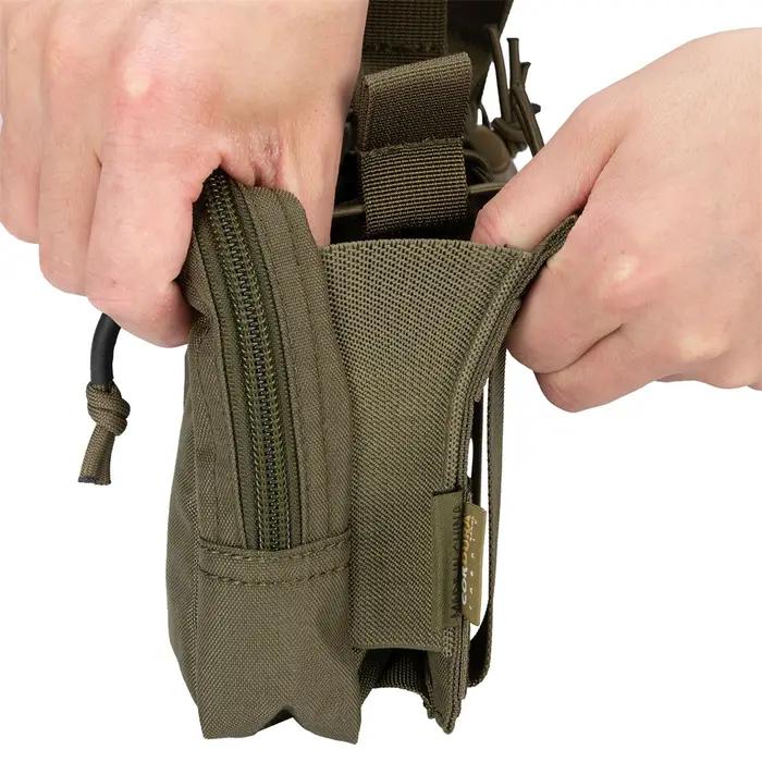 Pochettes tactiques Molle Triple pour magazines, avec sac d'accessoires, pochette pour magazines à d