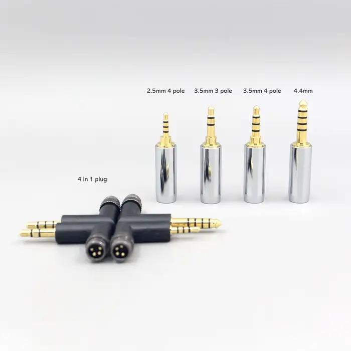 8 Core 99% 7n Pure Silver Palladium Câble pour écouteurs pour Hifiman Sundara Ananda HE1000se v2 HE6