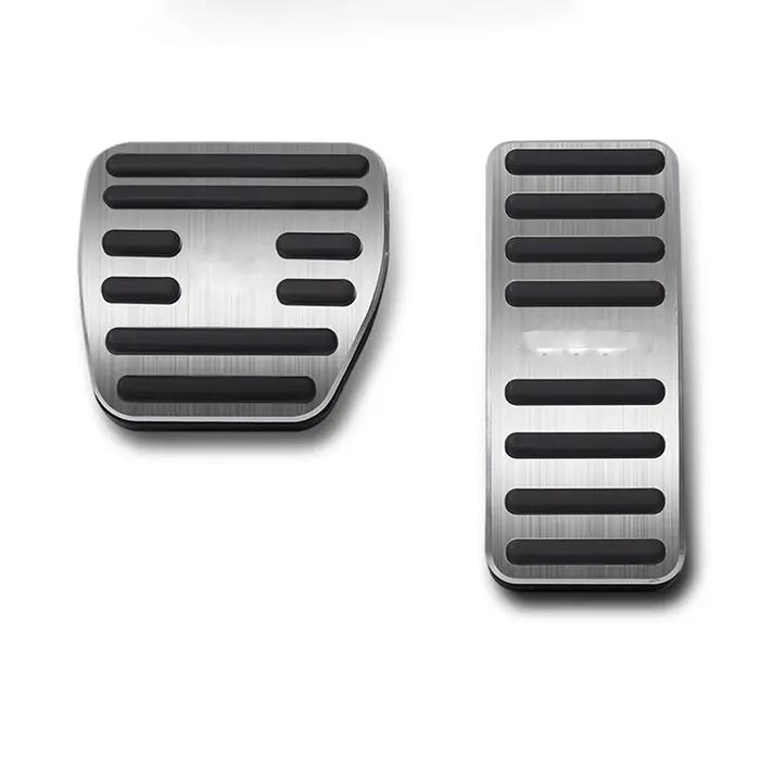 Couvercle de carburant en aluminium pour pédale d'accélérateur de voiture, frein pour Smart Fortwo 4