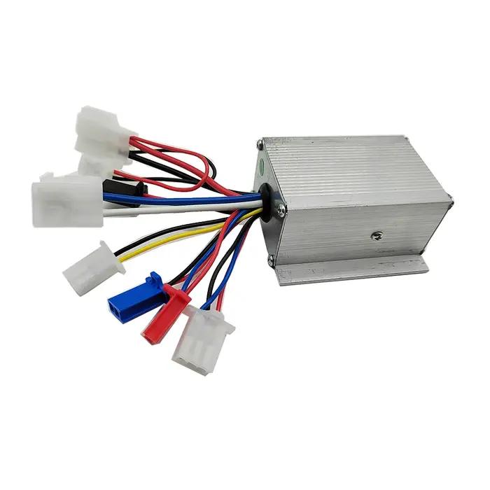 Contrôleur de moteur DC à balais pour vélo électrique/trottinette/vélo 24V 36V 48V 250W 350W 500W 1000W