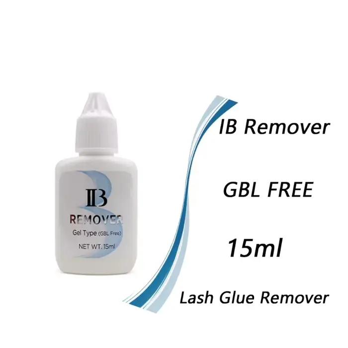 Dissolvant de colle IB GBL gratuit pour Extension de cils, 15ml, Type de Gel transparent, débogage O
