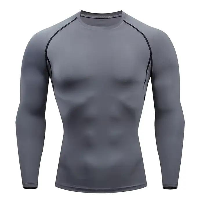 Dry Fit hommes haute qualité MMA Fitness Gym sport T-Shirt Jogging course chemise Compression respir