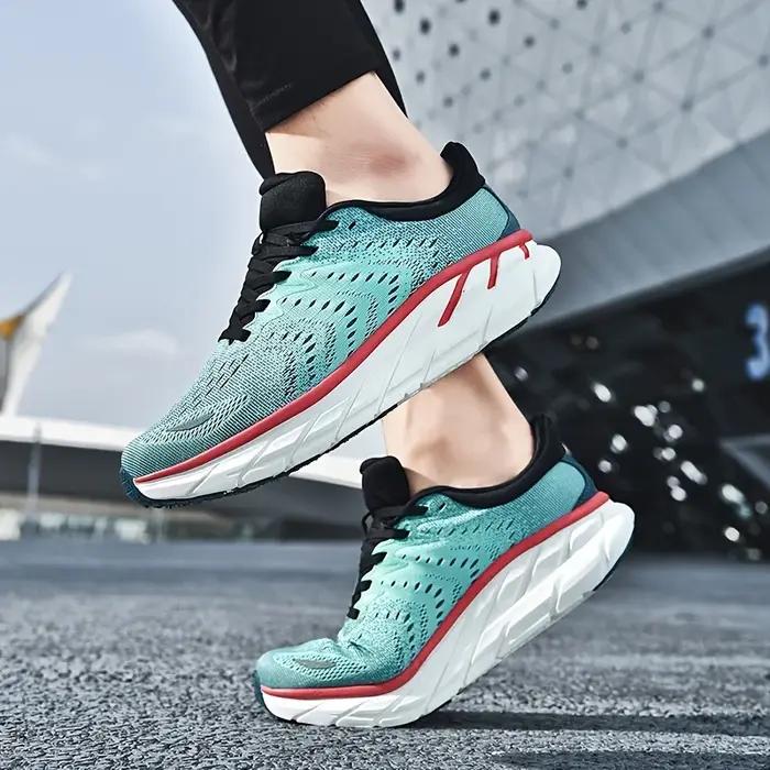 Chaussures de course à coussin pour hommes, baskets de Jogging, de sport de plein air, à la mode, De