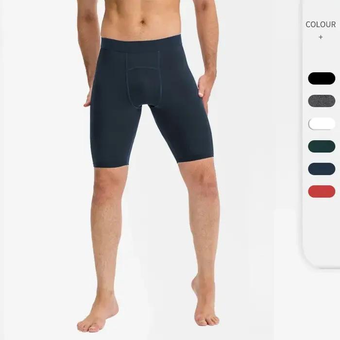 Hommes gymnases Shorts collants de Compression élastiques Fitness musculation respirant séchage rapi