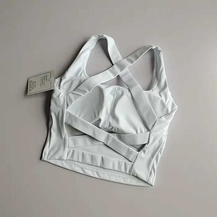 Soutien-gorge de sport sans couture pour femmes haut de sport sexy yoga fitness sous-vetements de sport maintien parfait activites physiques confiance en soi