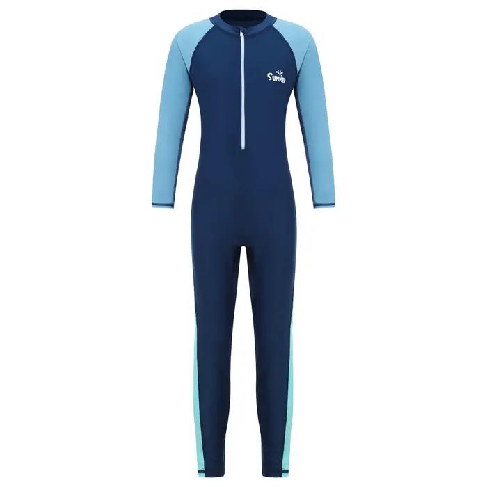 Combinaison surf enfant UPF 50+ - Maillot de bain une pièce protection solaire garçon fille