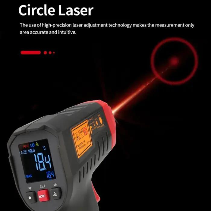 UNI-T UT306S UT306C thermomètre numérique sans Contact ménage industriel infrarouge Laser testeur de