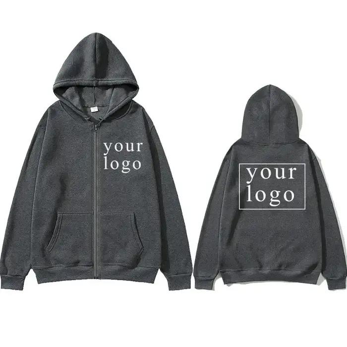 Cardigan à Capuche pour Homme et Femme, avec Logo/Image de Marque Personnalisé, Nouveau Design à la