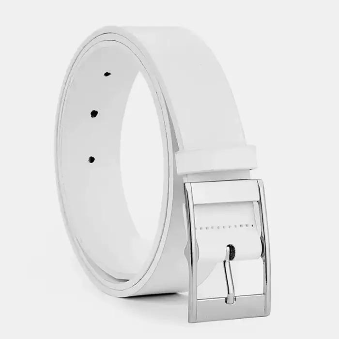 Nouvelle ceinture de luxe pour hommes ceinture en cuir PU boucle ardillon en métal de haute qualité