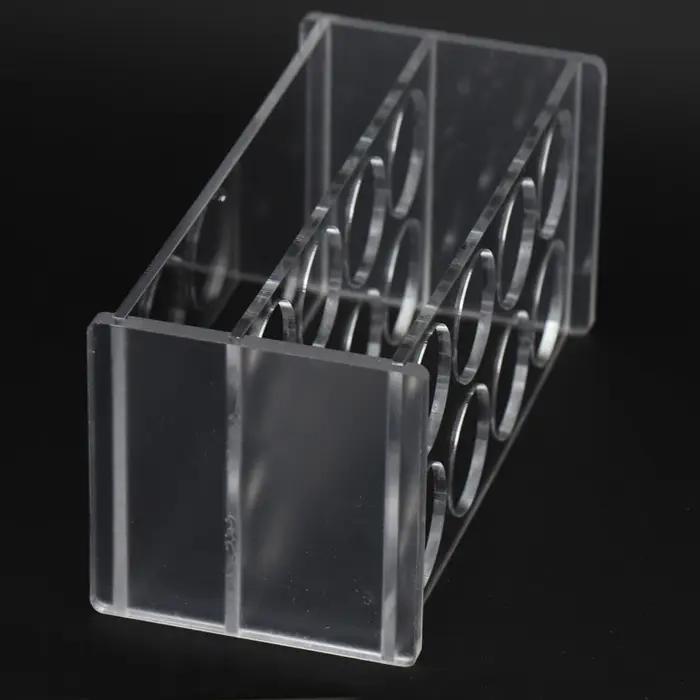 0.2/0.5/1.5/2/5/7/10/15/20/25/50/100ml 24/48/40/96 trous plaque de stockage verre organique PMMA lab
