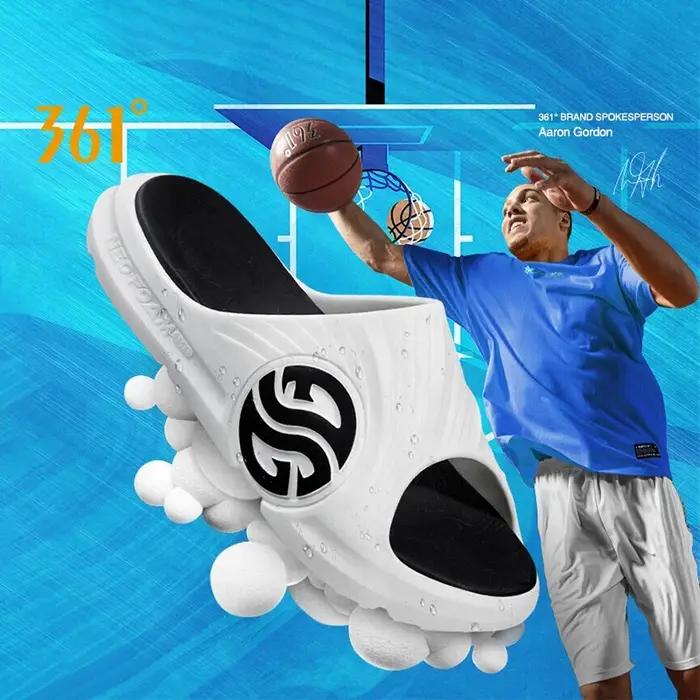 Sandales basket 361 degrés AG Aaron Gordon - Pantoufles antidérapantes pour homme fond épais
