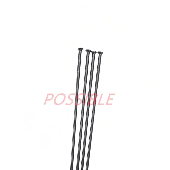 Sapim Race 14G rayons ronds noir 2.0-1.8-2.0mm j-bend droit tirer rayons de vélo
