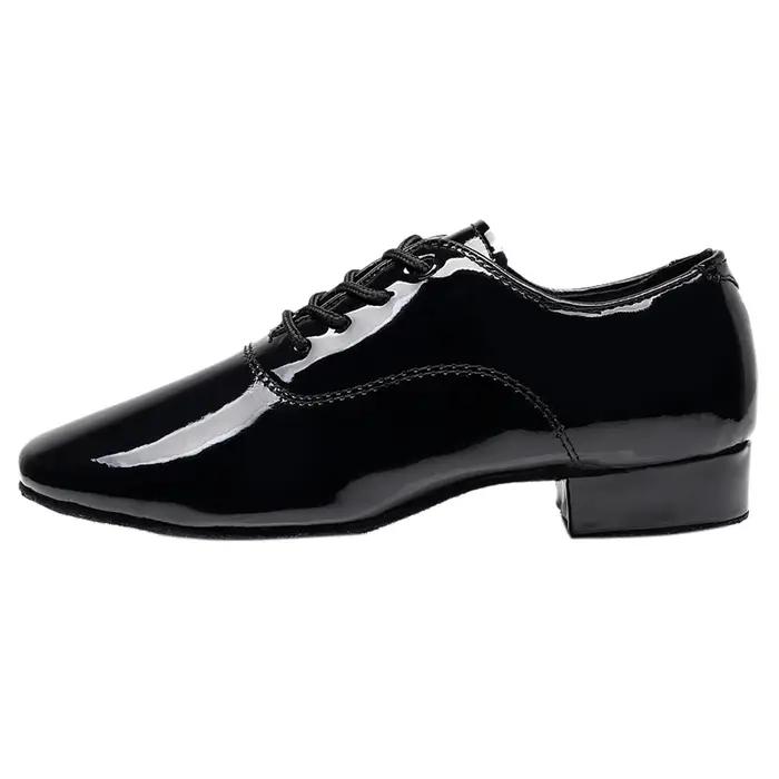 Chaussures de danse latine homme - Talon 2.5 cm semelle souple pour Tango et salle de bal moderne