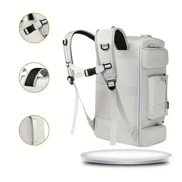 Sac à dos de voyage multi-poches grande capacité pour les voyages d'affaires, sac de randonnée multi