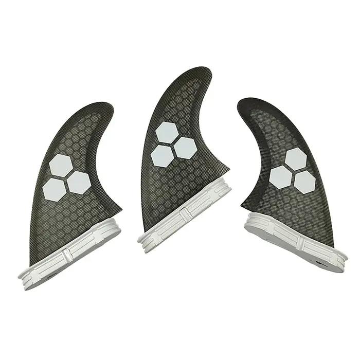 Grande planche de surf UPSURF FCS Ⅱ, ailerons 3 pièces/ensemble, stabilisateur pour le surf, aileron