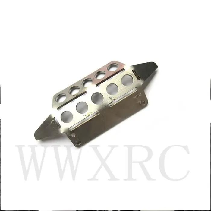 Pièces de rechange pour voiture RC modèle MN 1:12 D90 D91 99S, mise à niveau, armure avant en métal,