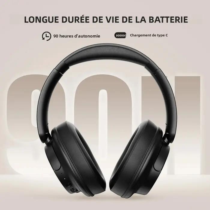 Oneodio EKSA V16 casque sans fil Bluetooth 5.3 sur l'oreille