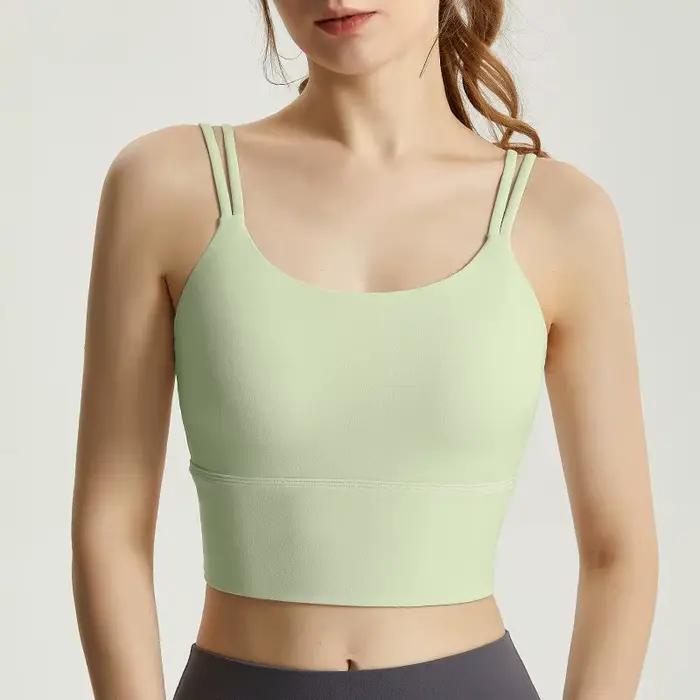 Camisole de Yoga professionnelle, tapis de poitrine fixe, sous-vêtements de sport pour femmes, antic