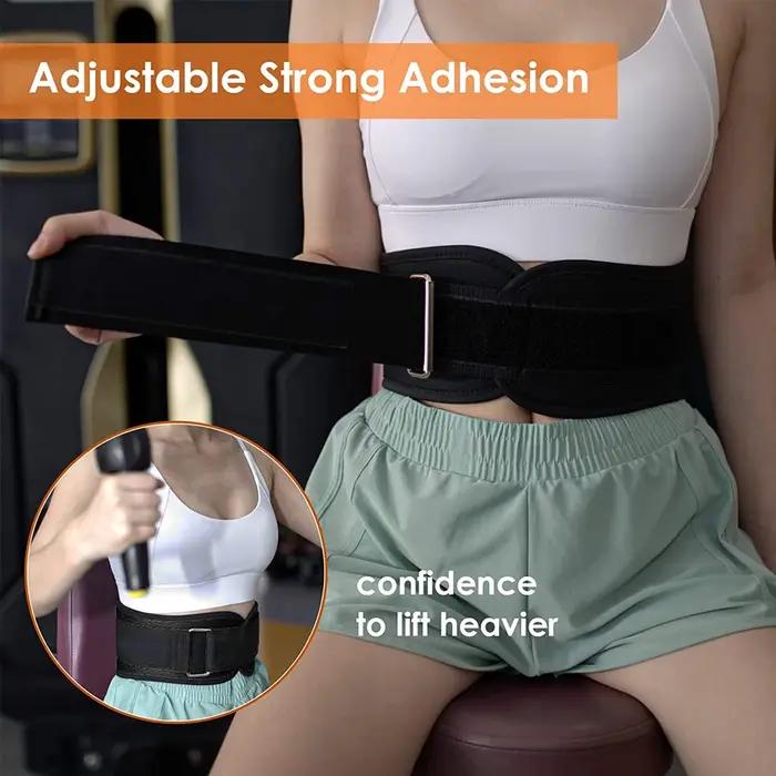 Ceinture de soutien de taille pour hommes, Support dorsal réglable pour Squat profond, haltère de po