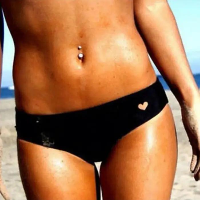 Maillot de bain sexy cœur femme - Bikini brésilien tanga pour plage été séduction