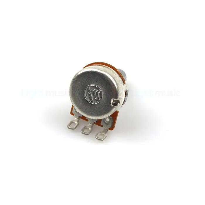 Potentiomètre cannelé pour guitare électrique, 2 pièces, A500K B500K A250K B250K, petit Pot, effet b