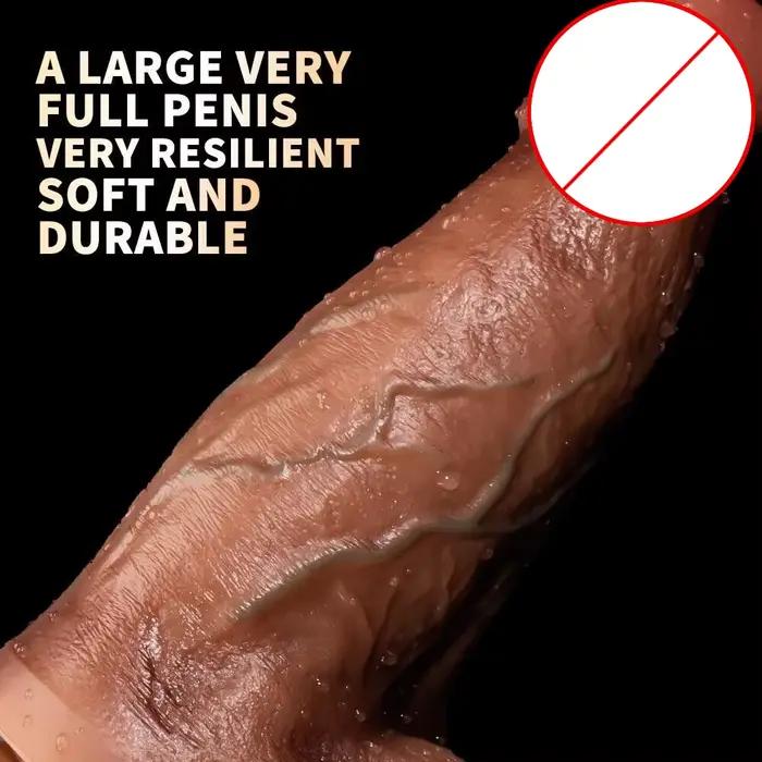 Gode réaliste pour femme, énorme pénis réaliste avec ventouse de bain pour jouer mains libres, jouet