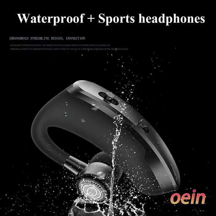 Écouteurs sans fil Bluetooth V9, casque d'écoute, oreillettes de sport, mains libres, pour iPhone Sa