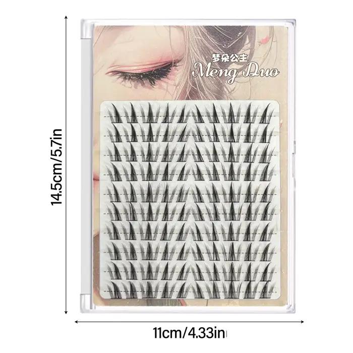 Extensions de cils 3D, 60/100 pièces, Volume recourbé, faux cils, maquillage Cosplay pour femmes et