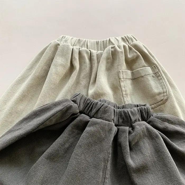 Pantalon sarouel à jambes larges pour enfants, vêtements décontractés pour bébés garçons et filles,