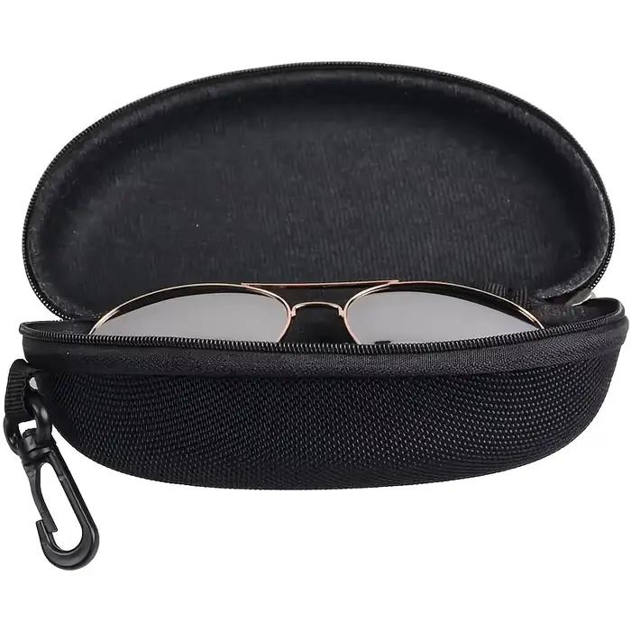 Boîte de protection de lunettes de soleil à fermeture éclair Portable, 5 paquets, étui à lunettes, b