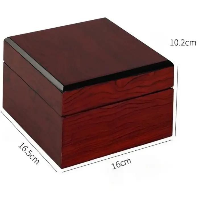 Boîte de rangement pour montres chères avec compartiments séparés et oreillers amovibles pour collectionneurs et amateurs de montres occasions spéciales