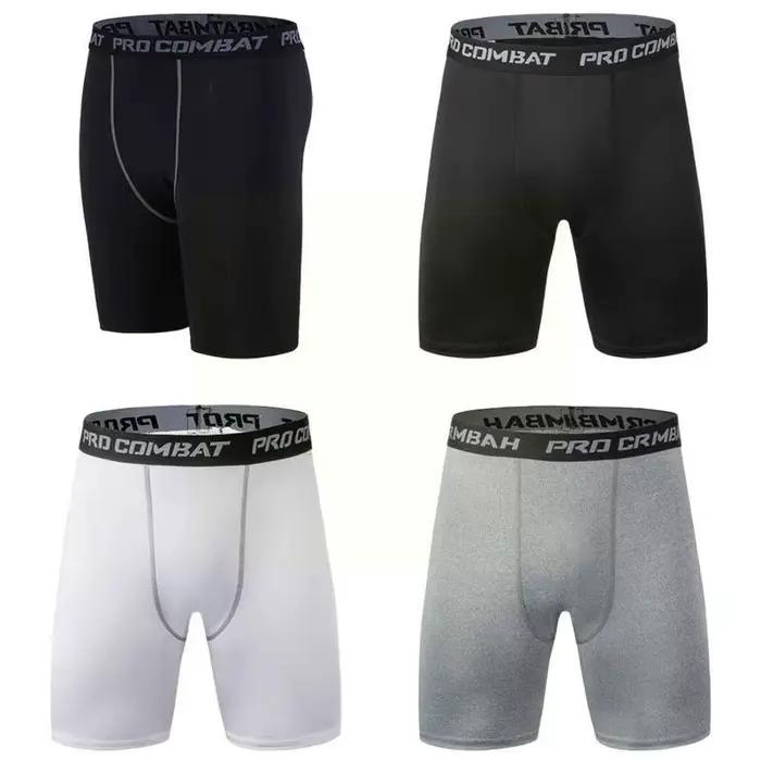 Leggings de sport élastiques pour hommes taille plus - Fitness et running séchage rapide