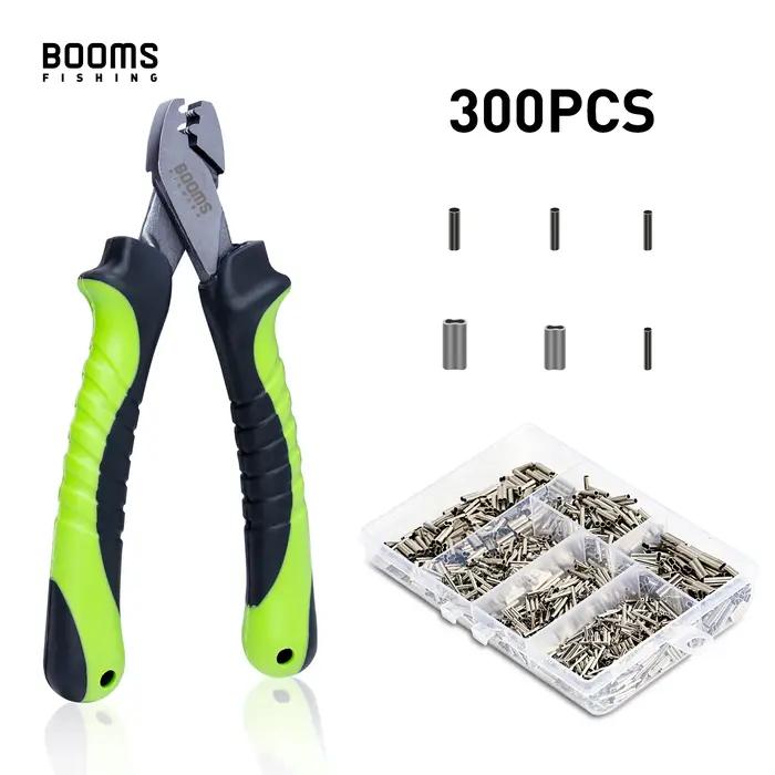 Booms Fishing-Pince à sertir de pêche, outils de manchons de sertissage de baril, simple et double,