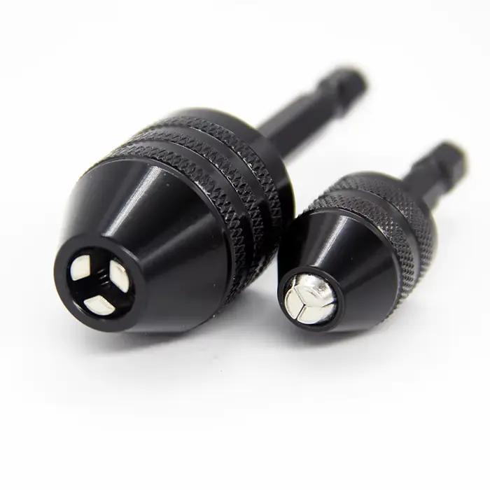 Mandrin de perceuse, tournevis sans clé, adaptateur de pilote d'impact, Micro moteur électrique, pin