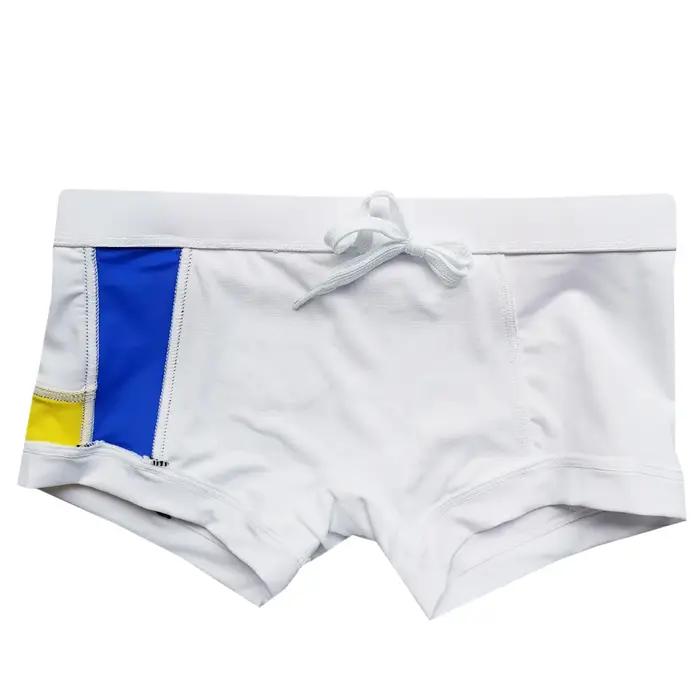 Sexy homme pantalon de bain taille basse maillot de bain hommes Nylon maillot de bain slip hommes na