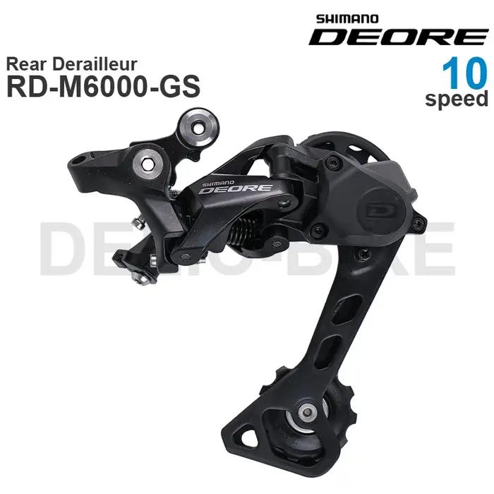 SHIMANO DEORE M6000 10v RD-dérailleur arrière RD-M6000-GS /RD-M6000-SGS- Cage longue/cage moyenne pi