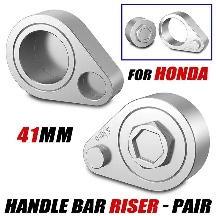 Kit de barres de guidon surélevées, pour Honda VFR750, VFR800, VTR1000, CBR600, 41mm