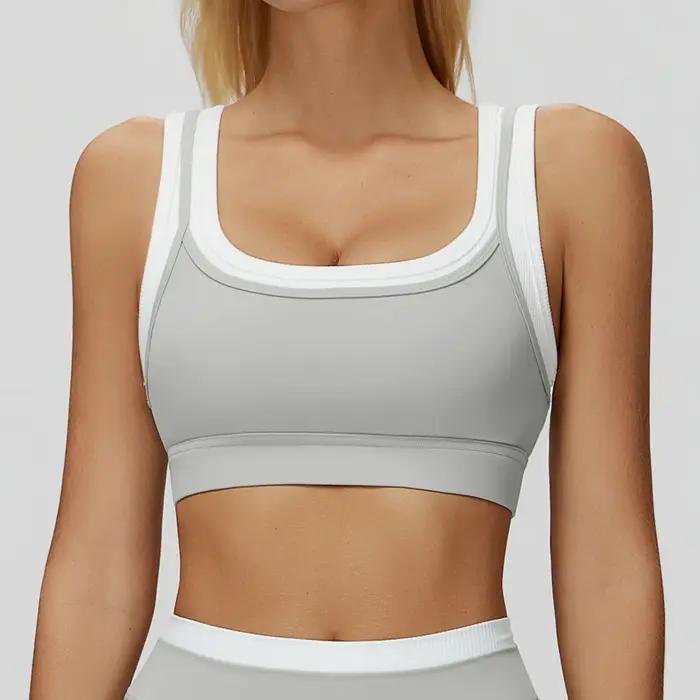 Soutien-gorge de Yoga respirant, gilet de Fitness, Anti-transpiration, sous-vêtements de Sport pour