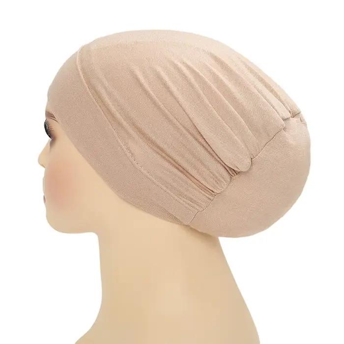 Bandeau Modal Hijab écharpe sous-capuchon Abaya Hijabs pour femme musulman Abayas Jersey Turbans Tur