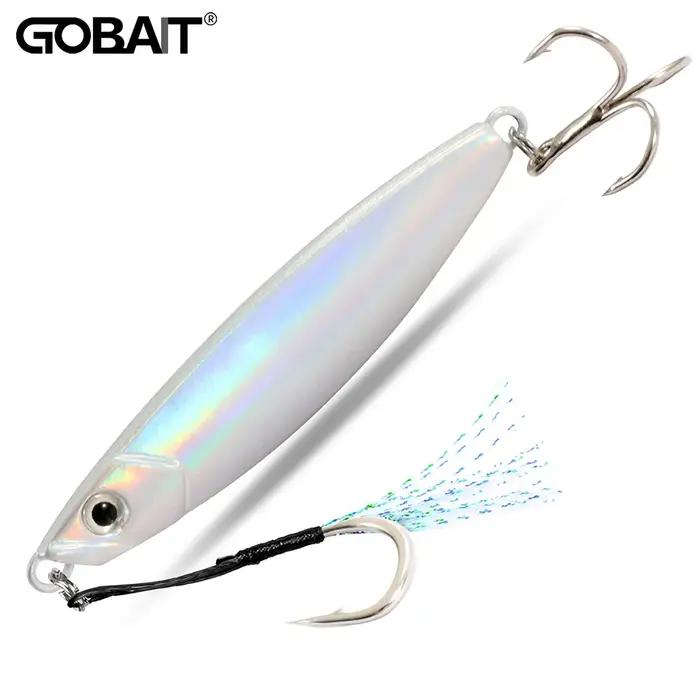Leurre de pêche en métal 10g 15g 20g Shore Cast Hook Swimbait cuillère gabarit appât artificiel couv