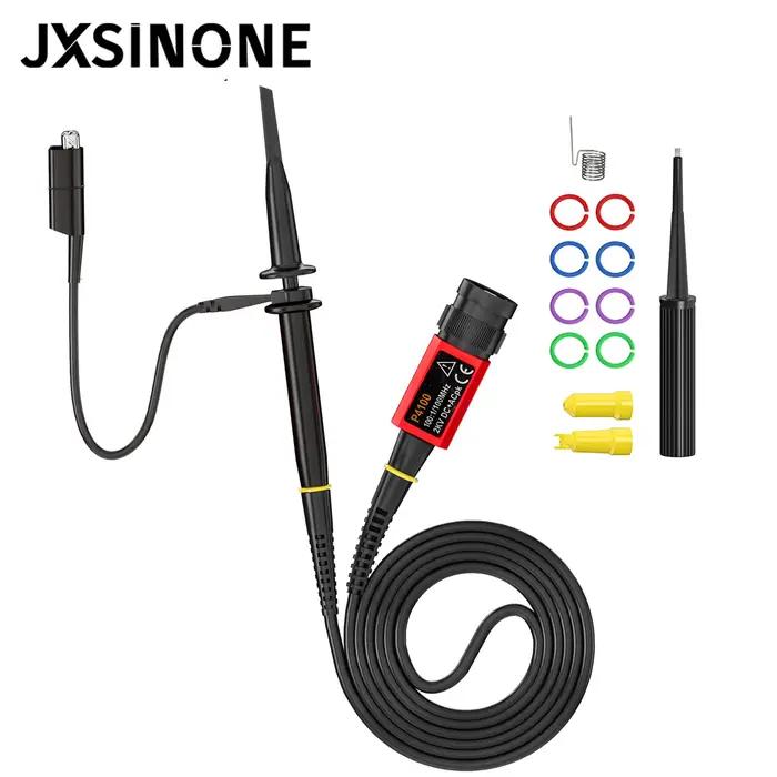 JXSINONE-Sonde d'oscilloscope haute tension, P4100, 100MHz, 2KV avec kit d'accessoires, 2000V, 100:1