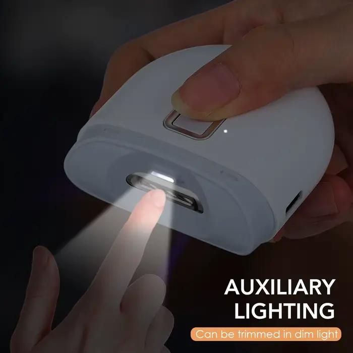 Coupe-ongles électrique automatique avec coupe-ongles léger, manucure pour soins de bébé, ciseaux po