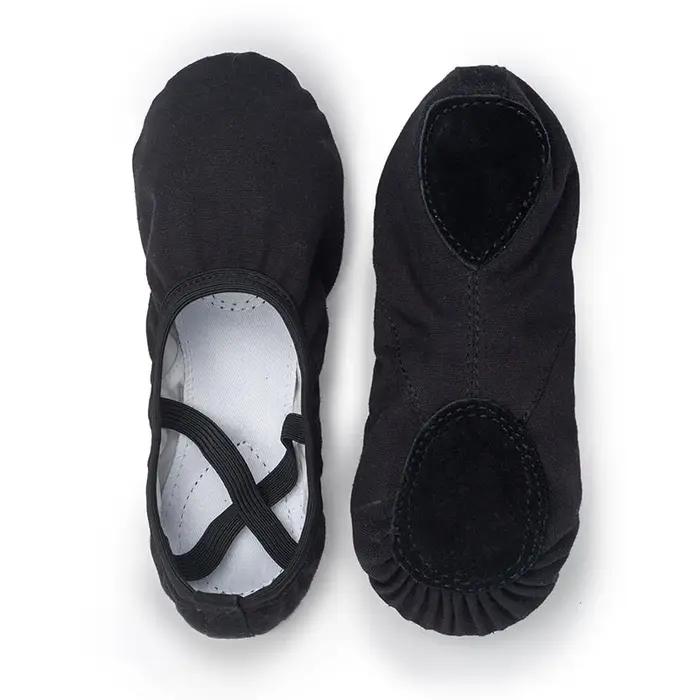Chaussures de ballet en toile souple pour fille et femme, idéales pour la danse, le yoga et le confort quotidien occasions spéciales